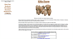 Desktop Screenshot of ellisfarmlabradors.com